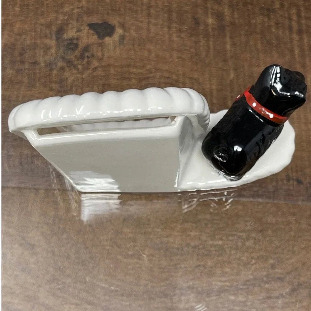 Vintage Scottie Dog Ceramic Picture Frame |‎ No Glass